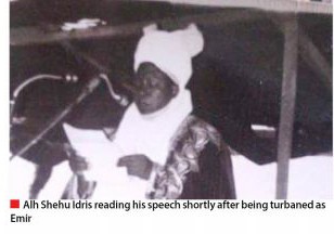 The Emir of Zazzau (Home of ABU Zaria), Alhaji Shehu Idris, today, marks his 45th anniversary 
