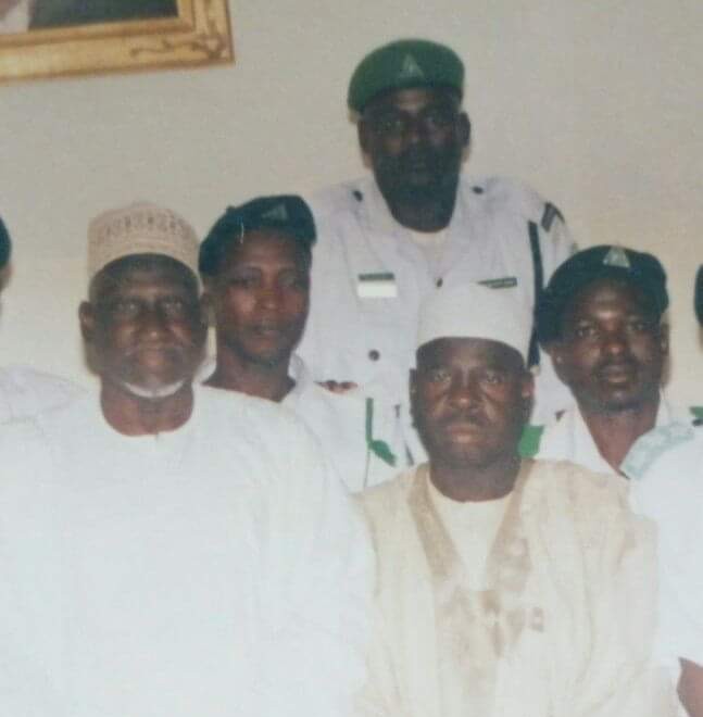 Former sokoto state President Nigeria Aid Group of Islam Late professor A A Gwandu and late Ahmad Maihulla and Alh Bello S/ Shara Sanyinna state Admin secretary and Director Project Alh Bala mohd San turakin Gagi and the present National Zonal Coordinator AID GROUP JNI Sokoto,Kebbi and Zamfara in a memorable picture. Pls prayers is highly anticipated.