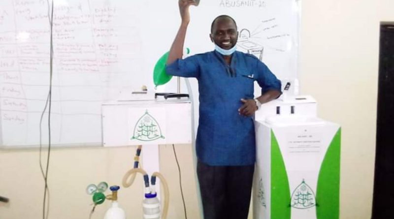 Another ABU Team Developed ICU ventilator & 4-in-1 automatic Hand sanitizing Machine. 10