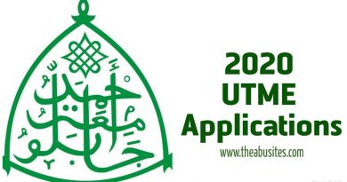 2020 UTME Applications: ABU in 2nd as UNILORIN, KADPOLY, FCE Zaria tops list. 4