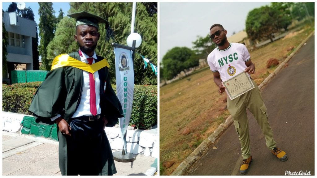 ABU Graduate trending for posting photos of himself on a building site for 2000/Day
