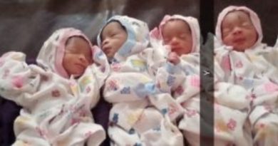 Mother of 2 Sets of twins and triplets gives birth to quadruplets in Zaria 6