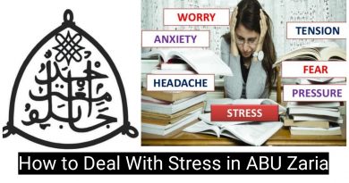 How to Deal With Stress in ABU Zaria 4