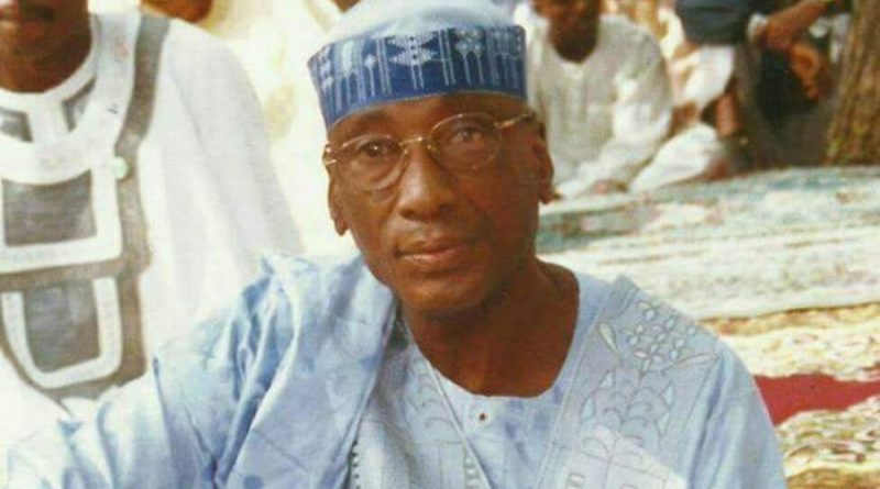Late Alhaji Gidado Idris: One of Nigeria's most distinguished civil servants. 1