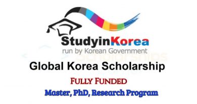APPLY: 2021 Fully Funded Global Korea Scholarship (GKS) 4
