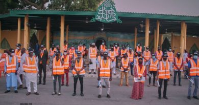 Covid-19: ABU-SRC Inaugurates Task Force, To Distribute 10,000 Hand Sanitizers And Face Masks. 3