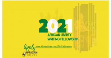 African Liberty Writing Fellowship 2021 for Young Writers 6