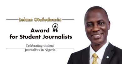 ABU Student Shortlisted for Inaugural Lekan Otufodunrin Student Journalists Award 2021 7
