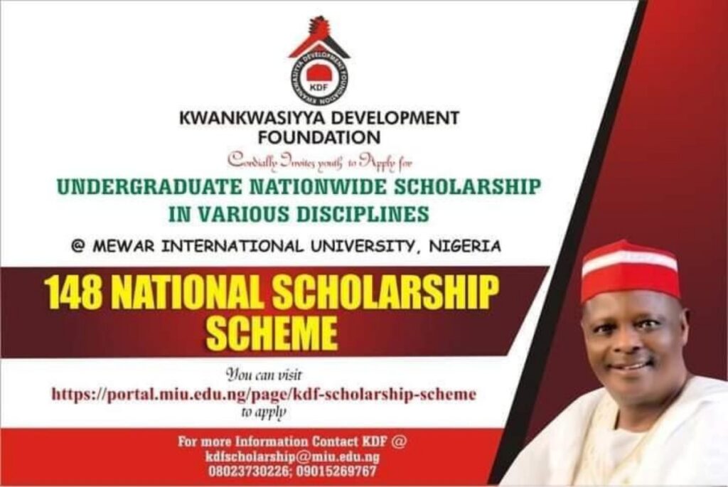 Kwankwasiyya Development Foundation scholarship scheme