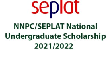 APPLY: NNPC/SEPLAT JV National Undergraduate Scholarship 2022 5