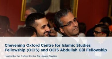 APPLY: 2022 Chevening Oxford Centre for Islamic Studies Fellowship (OCIS) For Foreign Students 6