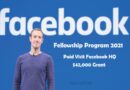 APPLY: $42,000 Facebook Fellowship Program 2021 for PhD Students (Fully Funded)