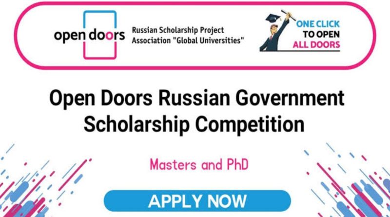 2024 Open Doors Russian Scholarship For Foreign Students [APPLY HERE] 2