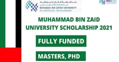 Apply: 2022 Mohamed bin Zayed University Scholarship For International Students 4