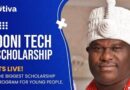 APPLY: 2021 Ooni Tech Scholarship For Young Nigerians