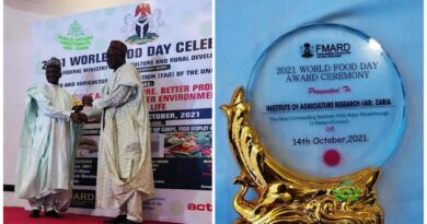 ABU’s Agricultural Research Institute wins global award for Major Breakthrough in Research 4
