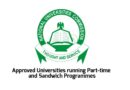 List of 39 Approved Universities for part-time and sandwich programs in Nigeria