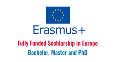 Study-In-Europe: 2024 Erasmus Mundus Scholarships Programme 5