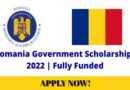 APPLY: 2022 Romania Government Scholarships for non-EU citizens 7