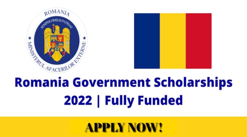 APPLY: 2022 Romania Government Scholarships for non-EU citizens 1