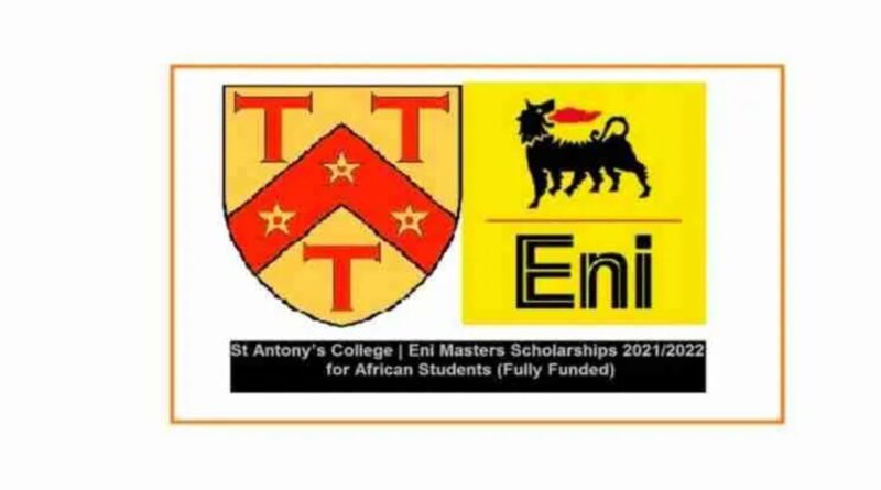 2022 Eni Oil & Gas Company Scholarships for African Students 2
