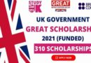 APPLY: 2022 UK Government GREAT Scholarships for International Students 8
