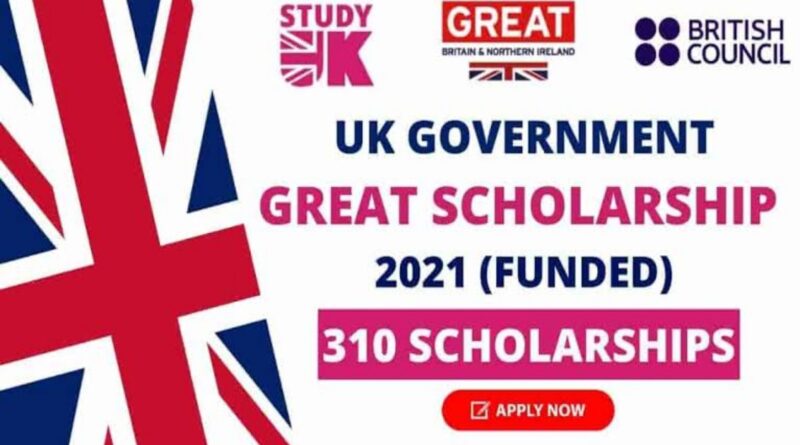 APPLY: 2022 UK Government GREAT Scholarships for International Students 1
