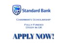 2022 Standard Bank Africa Chairman’s Scholarship For African Students