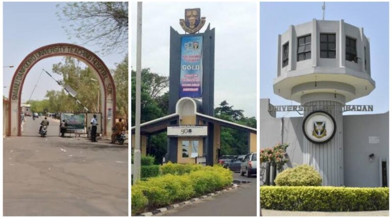 Universities with the highest and lowest number of professors in Nigeria 3