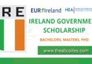 2022 Government of Ireland International Education Scholarships