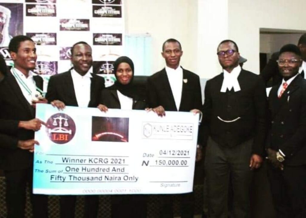 ABU Zaria wins national moot & mock trial competition