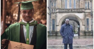 ABU genius Nuhu Ibrahim completes MSc in Manchester with impressive Result 9
