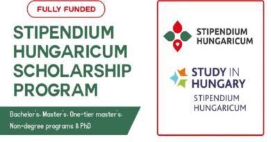 APPLY: Hungarian Government Stipendium Hungaricum Scholarship 2022 5