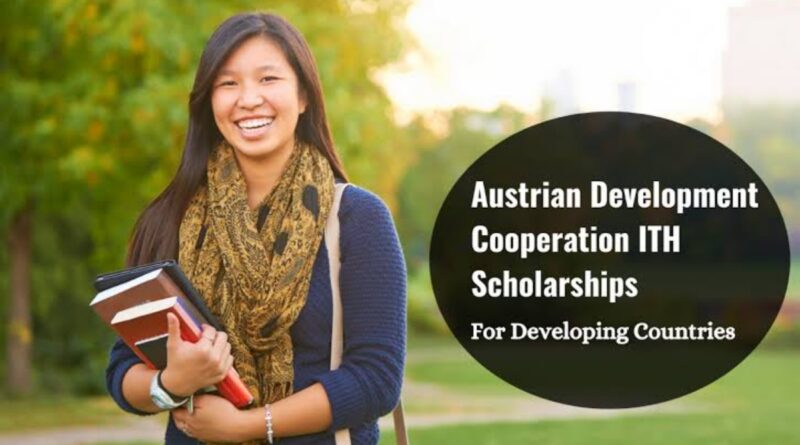 APPLY: 2022 Government of Austria ITH Masters Scholarships for Developing Countries 1