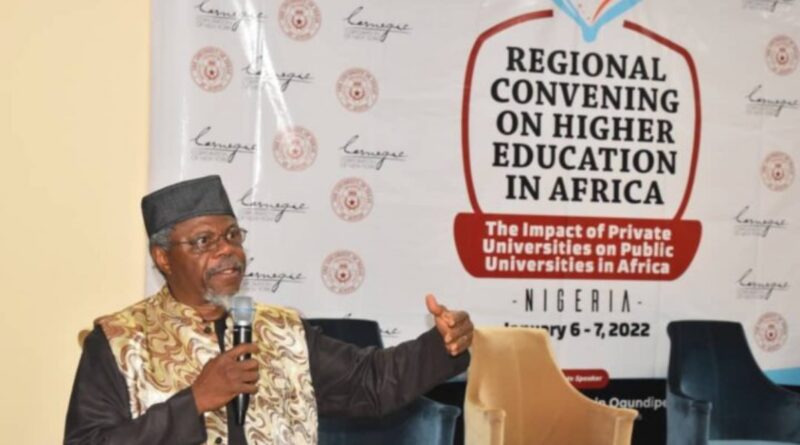 How alliances between public and private universities will improve education sector - Falola 7