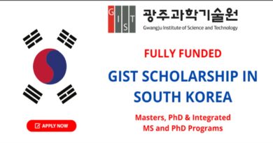 APPLY: 2022 GIST Scholarships For International Students (Fully Funded) 5 APPLY: 2022 GIST Scholarships For International Students (Fully Funded) 4