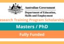 APPLY: 2022 Australian Government RTP Scholarship For International Students 3