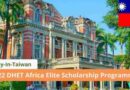 APPLY: 2022 DHET Africa Elite Scholarship Programme