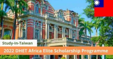 APPLY: 2022 DHET Africa Elite Scholarship Programme 4