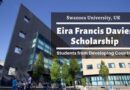 APPLY: 2021 Eira Francis Davies Scholarship For Women in Developing Countries