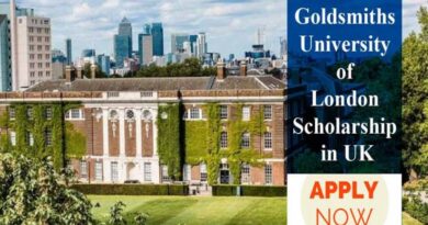 APPLY: 2022 Goldsmiths University of London Scholarships for Foreign Students 5