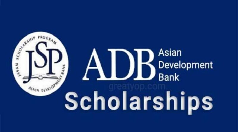 APPLY: 2022 Asian Development Bank – Japan Scholarship Program (ADB-JSP) for Graduate Students 1