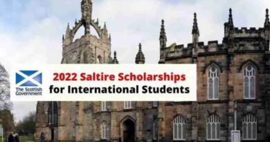 APPLY 2022 Government of Scotland Saltire Scholarships Program (Fully Funded) 5