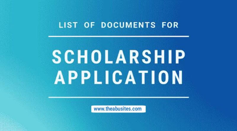 7 Important Documents You Need to Apply for Scholarships in 2022 8