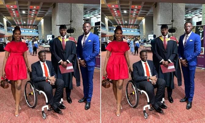 Former Ogun state Governor’s son, Mayo Gbenga Daniel has bagged a Masters’s Degree in Real Estate from a UK univeristy,