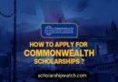 APPLY: 2023 Commonwealth Masters Scholarships for Developing Countries