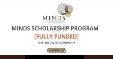 APPLY: 2022 Mandela’s MINDS Scholarship Programme for Leadership Development 
