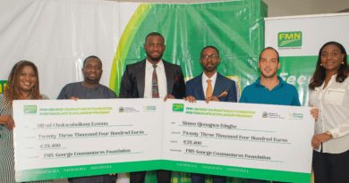 ABU graduate wins €46,800 FMN-George Coumantaros Postgraduate Scholarships 6