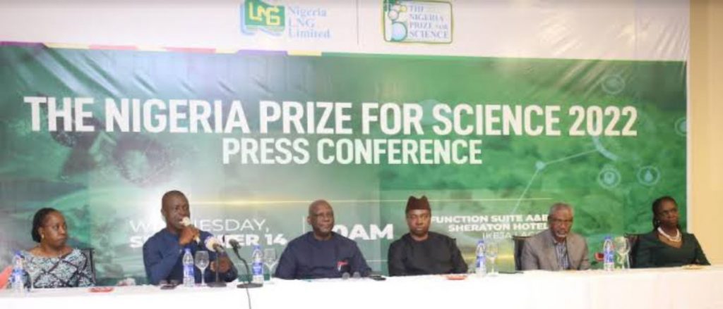 Panelist Nigeria Prize for Science instituted by the NLNG.