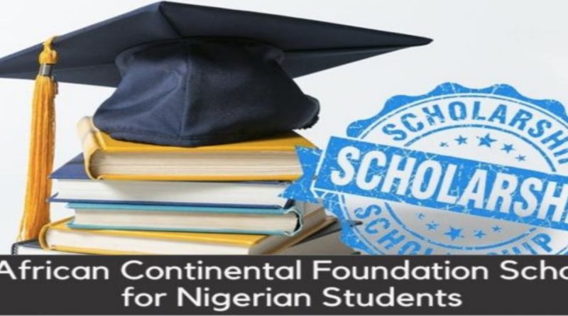 APPLY: 2023 African Continental Foundation (ACF) Undergraduate Scholarship for Nigerian Students 1